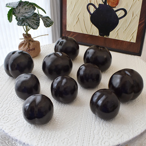 Modelo de Fruta Artificial de Ciruela Negra para Decoración Navideña del Hogar y Accesorios de Fotografía - Product Image 3