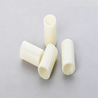 Embouts de cordon en plastique cylindriques blancs ivoire pour vêtements et pochettes