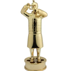 Figurina di terracotta personalizzata di alta qualità arte scultura in metallo vintage trofeo in metallo ornamento statua di bodybuilding