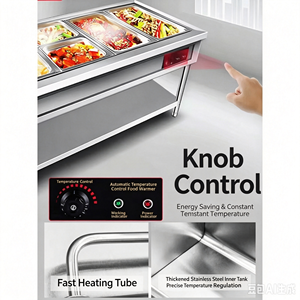 Équipement de cuisine professionnel en acier inoxydable le plus vendu en 2026 : Réchaud électrique, Bain-marie, Matériel de restauration - Product Image 4