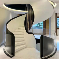 VIKO 2024 Tuile de pierre naturelle d'escalier circulaire à la mode et luxueux