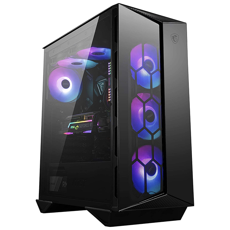 MSI MPG GUNGNIR 110R コンピューターケース ミッドタワーシャーシ RGB