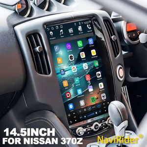 วิทยุติดรถยนต์ขนาด 14.5 นิ้ว รองรับ Carplay สำหรับรถยนต์นิสสัน 370Z ปี 2008-2019 ระบบแอนดรอยด์ 15 หน้าจอสัมผัส เครื่องเสียงติดรถยนต์พร้อมระบบนำทาง เครื่องเล่นวิดีโอ GPS - Product Image 1