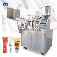 Machine de fabrication de tubes cosmétiques semi-automatique pour le remplissage de crème dentifrice au chocolat, de pâte et de graisse, avec tube inclus