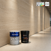 Nouvelle conception de peinture liquide écologique en acrylique à base de pierre calcaire pour application au pinceau