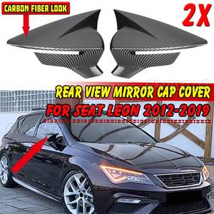 ฝาครอบกระจกมองข้างรถยนต์แบบใหม่ 2 ชิ้น สำหรับ SEAT LEON Mk3 5F ST FR Cupra 2012-2019 ฝาครอบกระจกมองหลัง - Product Image 1