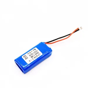 Bateria lipo 2s 7.4v 602248 600mah bateria recarregável lipo 6V 7.4V baterias de íon de lítio para megafone