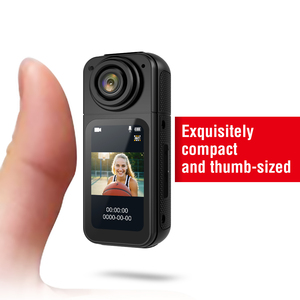 Caméra portable magnétique mains libres S70, caméra d'action au pouce, vidéo HD 2.7K, mini caméra Vlog avec contrôle via application Wi-Fi - Product Image 3