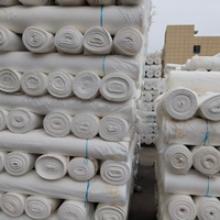 Tissu en taffetas 100% polyester respirant 190T 75D pour doublure de vêtements de travail, vêtements de sport et habillement