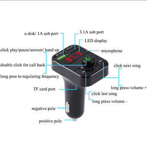 X3 Prix Bas Kit Voiture 3 en 1 Chargeur USB Lecteur MP3 Modulateur <span class=keywords><strong>FM</strong></span> <span class=keywords><strong>Bluetooth</strong></span> Émetteur à Vendre - Product Image 5
