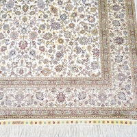 152x244cm Hersteller Bestseller Seiden teppiche zum Verkauf Blumen türkischer Teppich hand gefertigt