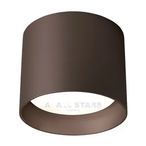 Lighting Supplier GX53 Downlight Aluminum Round Ceiling Light Modern Surface Mounted Fixture Cylinder