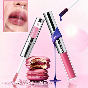 MLM Customized 2-in-1 Strippable <b>Lip</b> Stain Matte & Pearlescent Gloss Waterproof Non-Fading Plumping Vegan <b>Lip</b> Gloss For Women - Product Image 1