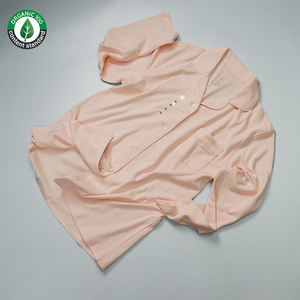 2024 nuevo conjunto de pijamas de algodón orgánico para mujer, botones suaves y transpirables, conjunto de pijamas fácil de usar para mujer - Product Image 4