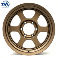 Rines Forjados Personalizados TE37XT M-Spec Racing 17x8.5 -10 6x139.7, Rines de Aleación Plateados Diamante para Todoterreno