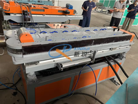 Machine de fabrication de tuyaux de chicha en PVC, PP, PE à vis unique de haute précision, machine à tuyaux ondulés pour conduites électriques, roulement de moteur de pompe