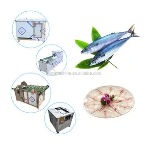 L'industrie machines de traitement des usines de transformation du poisson poisson saumon têtes machine de découpe