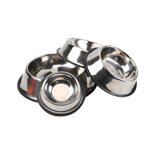 Da XS a XXL all'ingrosso Non scivolo <span class=keywords><strong>in</strong></span> <span class=keywords><strong>acciaio</strong></span> inox Pet ciotola di cibo <span class=keywords><strong>per</strong></span> cani - Product Image 5