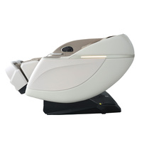Silla de Masaje 3D Automática con Gravedad Cero, Airbags para Todo el Cuerpo, Piernas Robóticas y Doble Núcleo