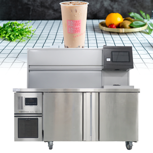 Bán Buôn Hot Phong Cách 304 Thép Không Gỉ Tự Phục Vụ Trà Bong Bóng Máy Milktea Cửa Hàng Boba Tea Maker Đầy Đủ Tự Động Cho Nhà Hàng - Product Image 1