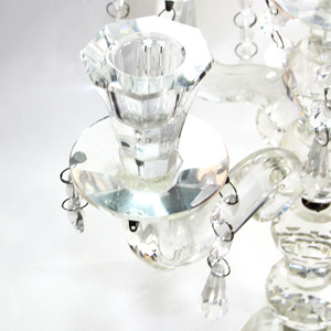 Nouveau créatif bougeoir en <span class=keywords><strong>cristal</strong></span> bougeoir en verre carré solide - Product Image 4