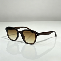 Lunettes de soleil carrées classiques en acétate UV400, monture épaisse rétro, lunettes de soleil pour hommes, protection solaire extérieure