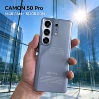 Smartphone CAMON 50 Pro 5G, 16 Go de RAM, 512 Go de ROM, téléphone à quatre caméras, livraison gratuite