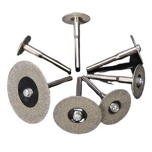 Elmas disk çelik Dremel döner kesme alet setleri 10 adet dairesel aşındırıcı küçük Mini elmas testere bıçağı seti - Product Image 4