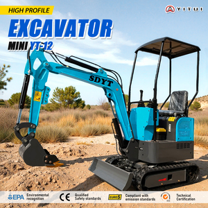 1.2トン家庭用農業ミニショベルカスタムエンジン油圧システム1年保証送料無料高品質 - Product Image 5