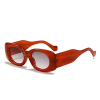 Gafas de Sol Retro de Moda Urbana con Combinación de Colores de Alta Gama, Montura Cuadrada Completa, Protección UV400, Versátiles para Mujer