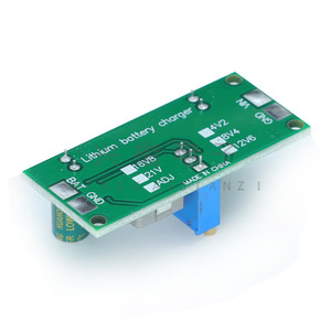 DC 3.7-18.5V โมดูลชาร์จแบตเตอรี่ลิเธียม 1A ตัวควบคุมการชาร์จพลังงานแสงอาทิตย์ 45x20.2 มม. - Product Image 4