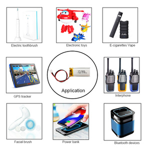 Batería de Iones de Litio 802050 de 800 mAh y 3.7 V, Baterías Recargables de Polímero Personalizadas al por Mayor de Alta Calidad - Product Image 5