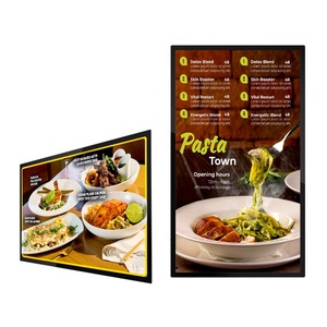 Pantalla digital publicitaria para exteriores de 43 pulgadas, 300 nits de alto brillo, montada en la pared, para centros comerciales, hoteles y restaurantes. - Product Image 1