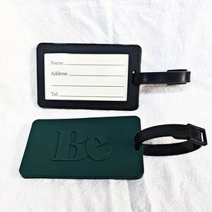 Promotional Gifts Waterproof Custom Cute Travel Soft Pvc Rubber Luggage <b>Tag</b> - Product Image 2