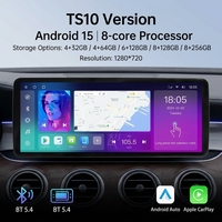 Radio de Coche con Pantalla Táctil de 12.3 Pulgadas, GPS, Navegación, Estéreo, Reproductor Multimedia de Video para Benz GLE 2015-2019