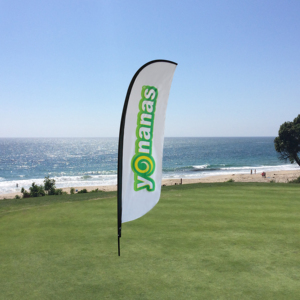 Nhôm In Quảng Cáo Ngoài Trời Flexi Rollup Đứng Cờ Biểu Ngữ - Product Image 2