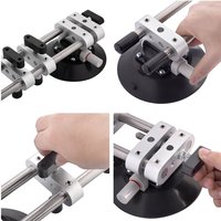 John Tools Ventouses réglables de 6 pouces avec cliquet pour pose de joints - Poseur de joints sans joint pour le maniement de matériaux en pierre, granit et marbre