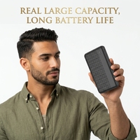 Batterie Li-Polymère à Charge Rapide 20000mAh, Power Bank 22.5W, 3 Ports USB, Type C, LED pour iPhone et iPad, Utilisation en Extérieur