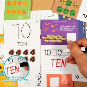Mis Primeras Libretas de Ejercicios de Habilidades Preescolares: Práctica de Trazado de Líneas, Aprendizaje Completo para Escribir Letras y Números - Product Image 3