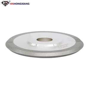Muela abrasiva de diamante ranurado galvanizado de alta calidad Muela abrasiva de diamante con ranura en <span class=keywords><strong>V</strong></span> para carburo de tungsteno ranurado - Product Image 2