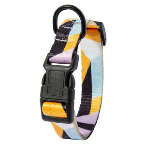Amigo Factory Großhandel Custom Printing Blumen Serie Nylon Haustier Halsband Mode Blumen verstellbare Breakaway Schnalle Hunde halsband - Product Image 5