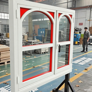 2025 Portes en bois Fabricant Customerise Nouveau Design populaire Forme différente Double & Triple vitrage Fenêtres en bois Maison à battants - Product Image 6