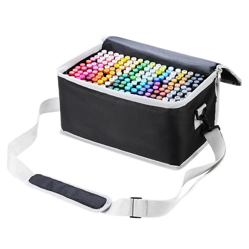 Icolor Best Verkopende Item In Felle 202 Kleuren 40/60/80/168/204 Kleur Sets Marker En Pennen Voor Creatieve Tekening