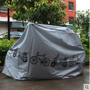 Housse de vélo Yueli version épaisse, imperméable et anti-poussière pour VTT, gris, protection extérieure durable - Product Image 4