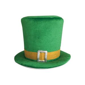 Chapeau de lutin pour la Saint-Patrick, vert irlandais, trèfle à trois feuilles, chapeau de l'abbé papeye, Irlande - Product Image 1
