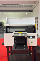 Impresora UV Plana A3 de Escritorio 1H I3200 DX7 Pequeña de 30cm con Posicionamiento por IA, Escaneo e Impresión