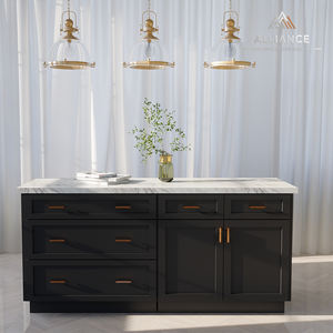 Gabinetes de Cocina a Medida para Estados Unidos Proyectos de Apartamentos |   Fabricante de Muebles de Cocina Estilo Americano |   Gabinetes de Cocina Modernos Personalizados - Product Image 1