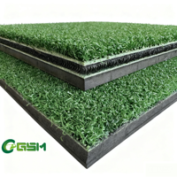 Tapis de frappe de golf vert 153D en nylon tricoté chaîne de 35 mm d'épaisseur, numéro de série traçable, durabilité supérieure, service après-vente complet