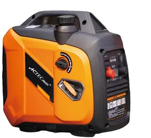 ACTECmax Gasolina Portátil Gerador AC.501.017 Silencioso DC 24V 60A 1.8KW 4L Gerador para Carro Ar Condicionado Estacionamento Cooler