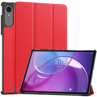 Étui de protection léger pour tablette avec support pliable en trois parties, coque intelligente en PU, protection intégrale des bords anti-rayures pour Lenovo Idea Tab Pro Gen 2